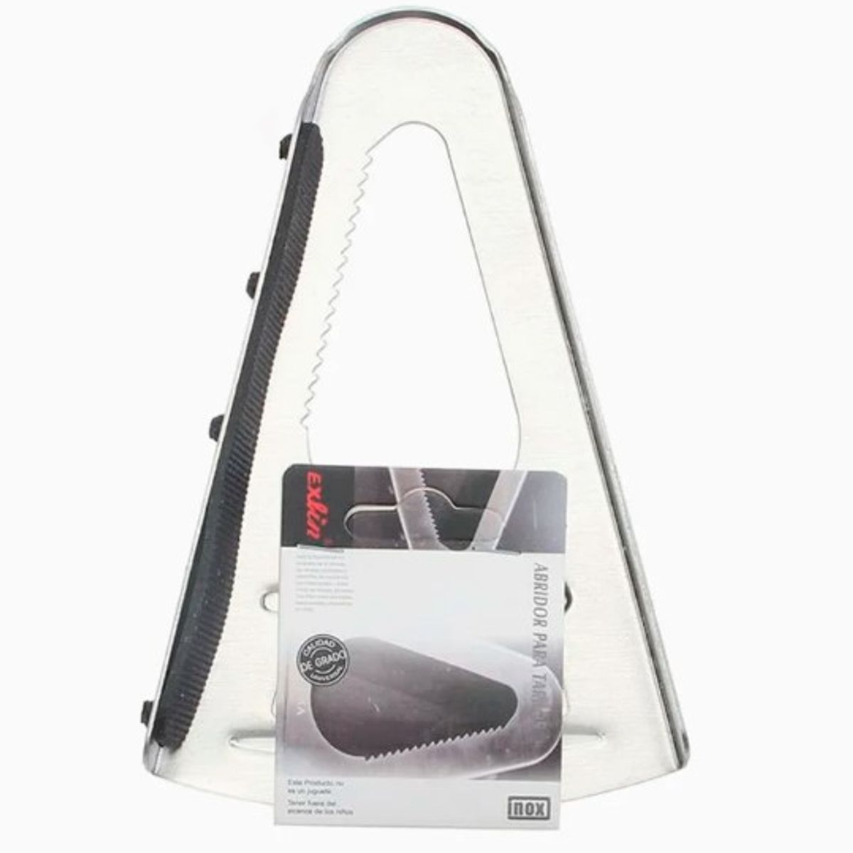 GENERICO - Abrelatas Acero Inoxidable Medidas10x16cm