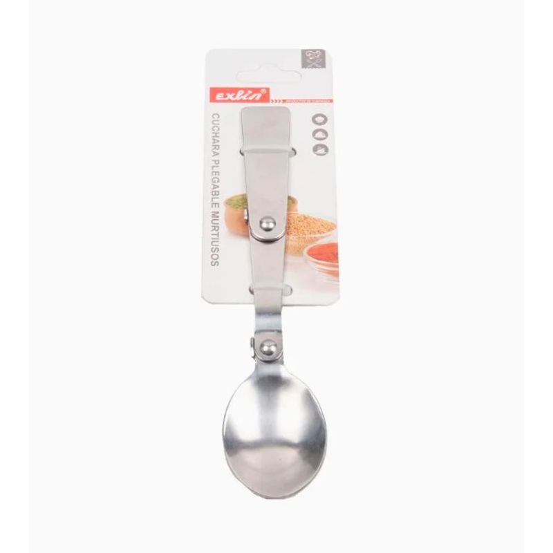 GENERICO - Cuchara Plegable Acero Inoxidable