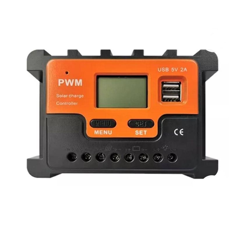 GENERICO - Controlador Regulador De Carga Solar Pwm Ft 6024 50w
