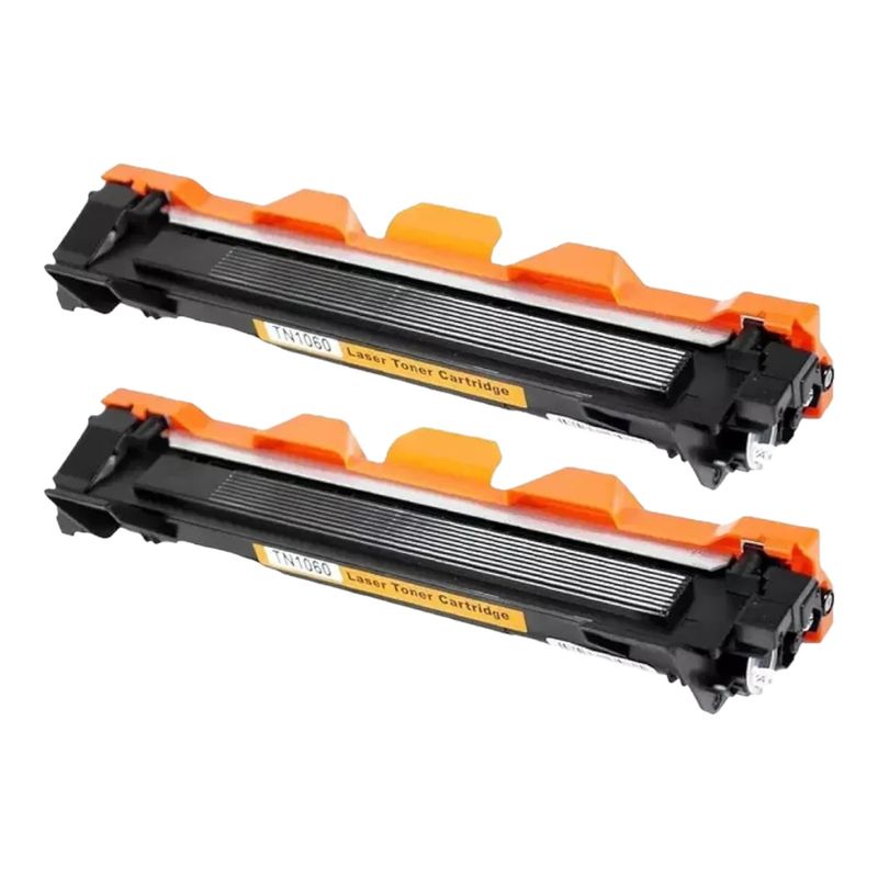 GENERICO - 2 Toner Tn1060 Alternativo Para Brother Hl1202 1112 1512
