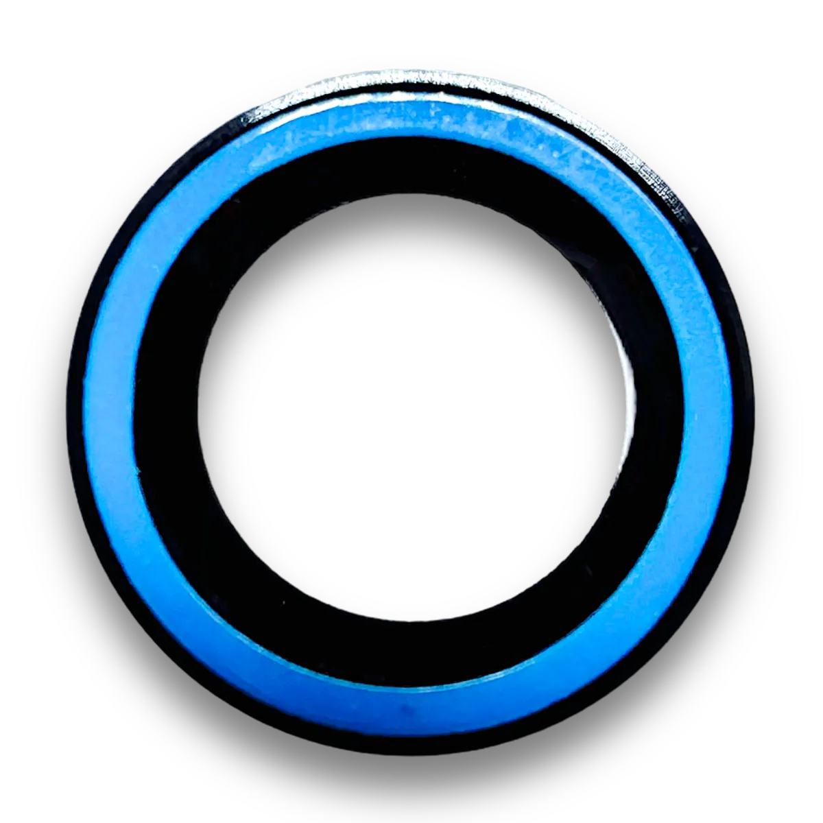 GENERICO - Protector de cámara modelo Neón para iPhone 13pro-13promax Azul