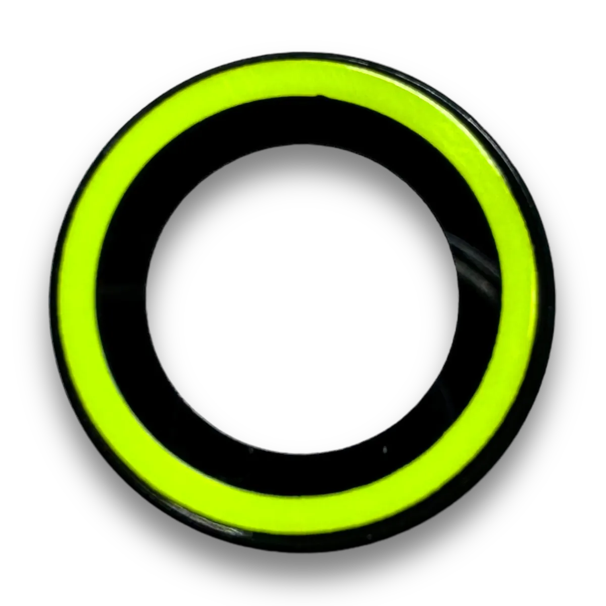 GENERICO - Protector de cámara modelo Neón para iPhone 14-14plus Verde Lima