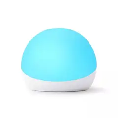 AMAZON - Lámpara Alexa Inteligente Echo Glow Multicolor Blanco