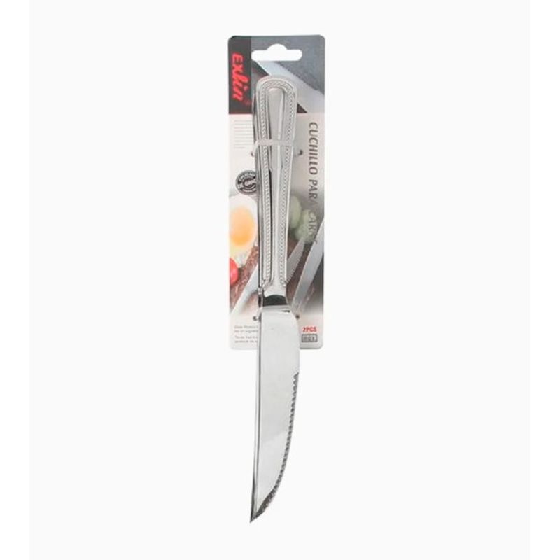 GENERICO - Cuchillo Acero Inoxidable Medidas 18x20cm