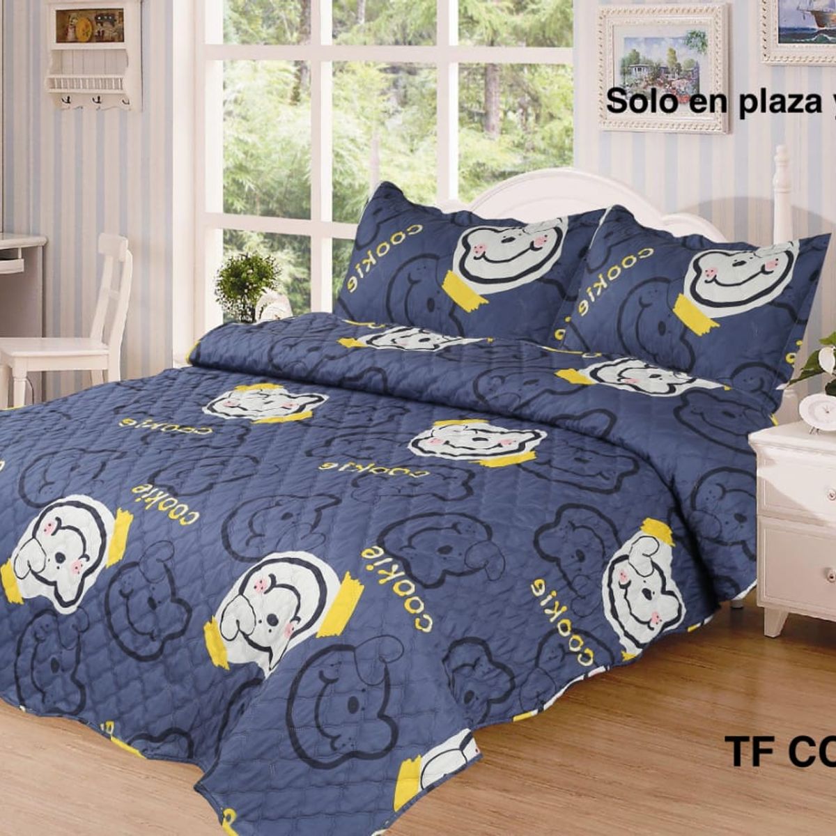 GENERICO - cubrecamas  quilt verano 1.5plazas 180x230