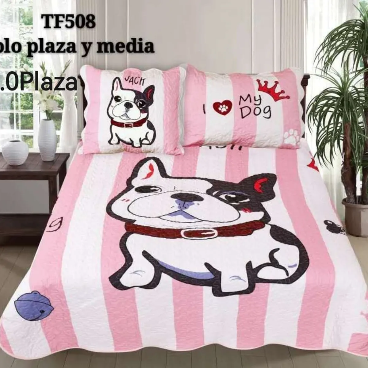 GENERICO - cubrecamas  quilt verano 1.5plazas 180x230