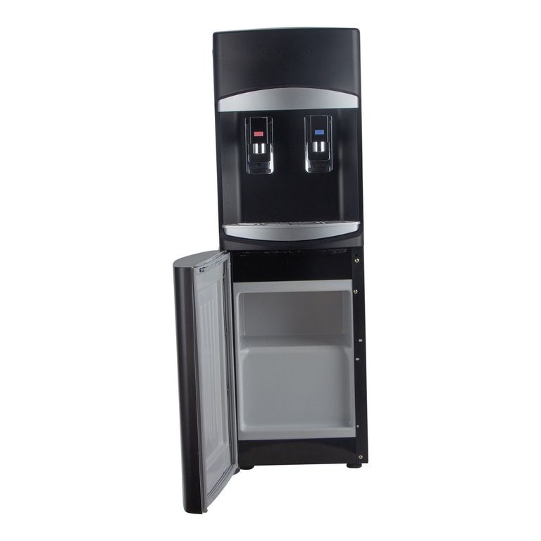 DALI Dispensador de Agua Compresor 2 llaves c/Gaveta PREMIUM - Negro