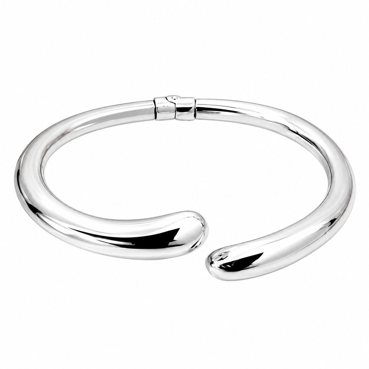JOYAS MYTOKE - Pulsera Esclava Brazalete Mujer Ajustable Plata Fina 925