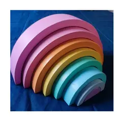 GENERICO - Juego de madera ARCOIRIS Montessori