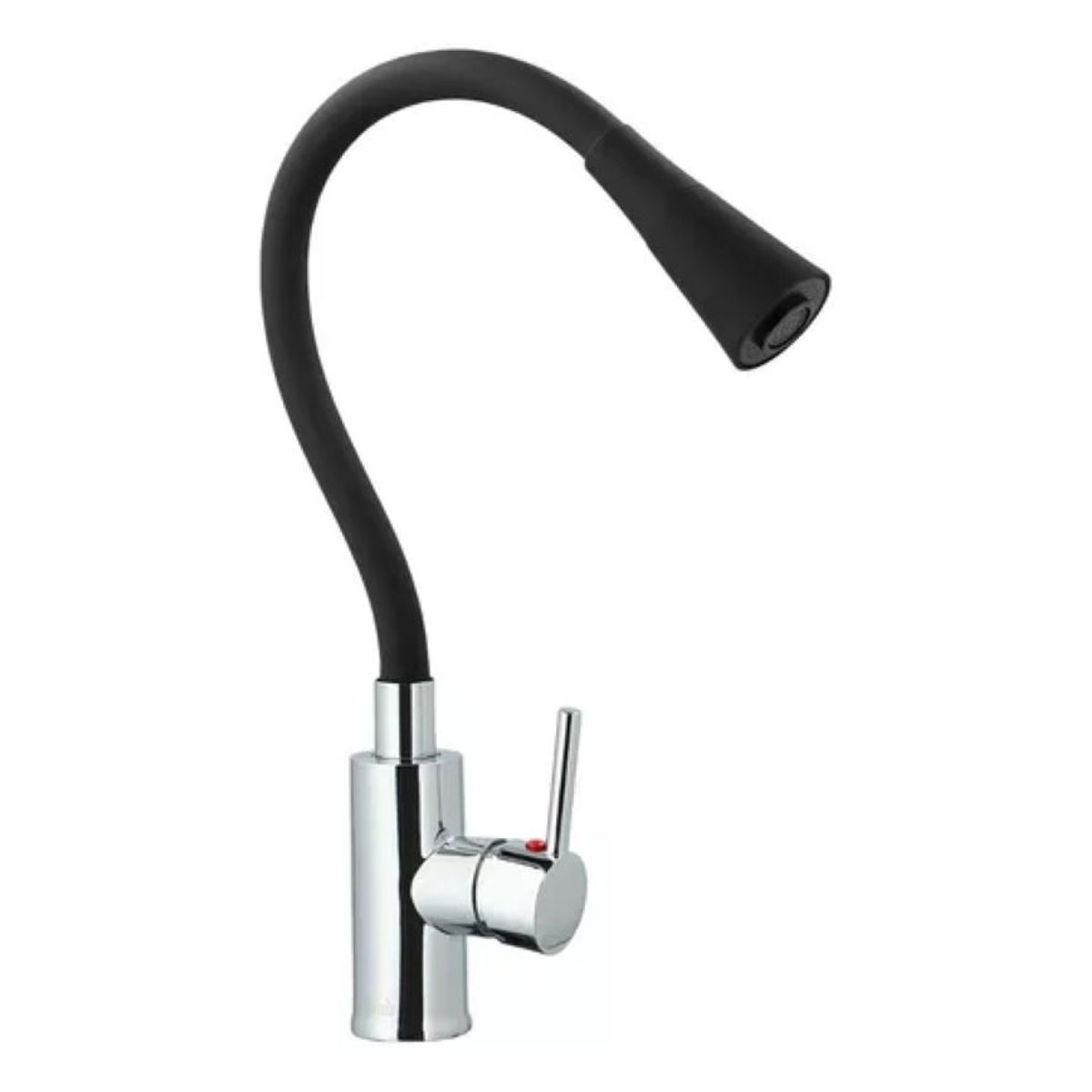 GENERICO - Llave Monomando Lavaplatos Oregon Flex Duo Negro