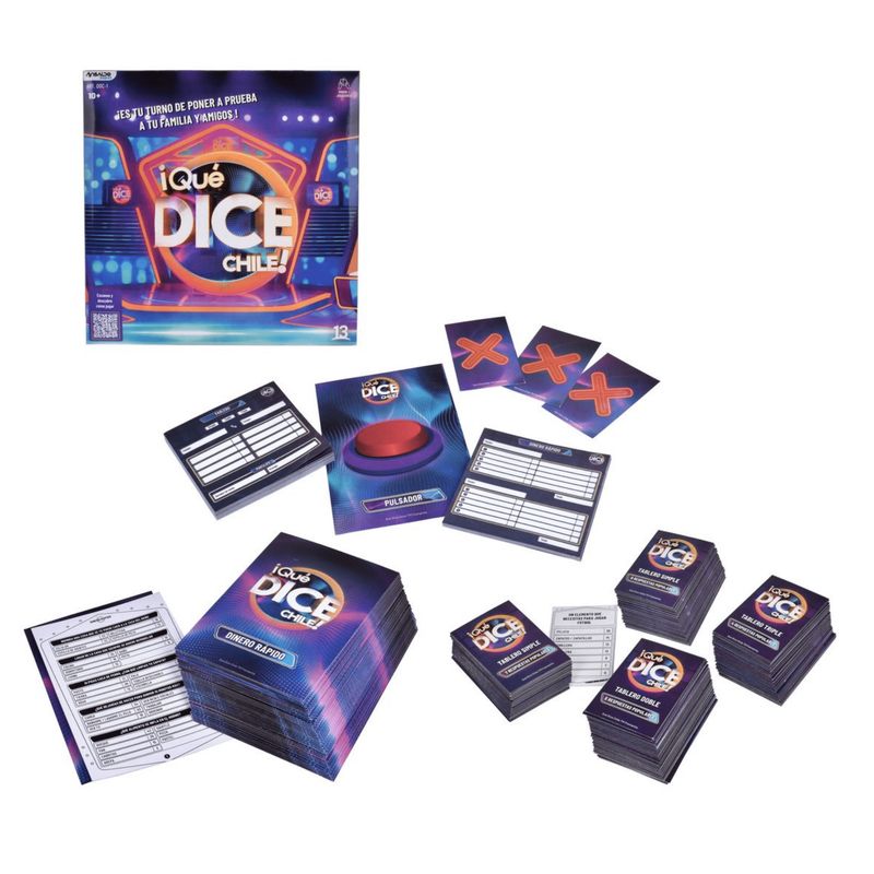 ANSALDO GAMES - Juego De Mesa Que Dice Chile
