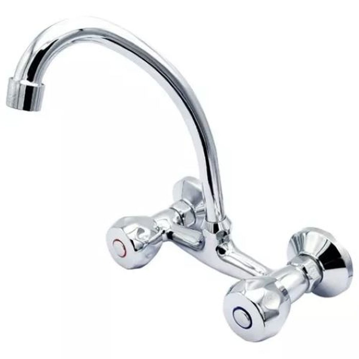 GENERICO - Llave Combinación Lavaplatos Al Muro