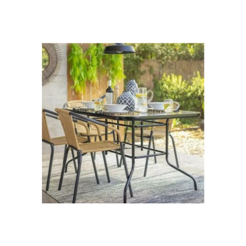 GENERICO - Juego De Comedor Para Terraza/ Capacidad 6 Personas / Ng Home