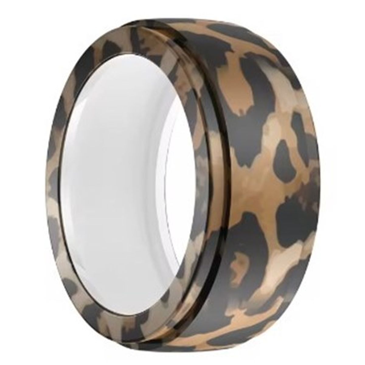 GENERICO - Funda silicona elástica para anillo Oura y Galaxy diseño MANCHAS Talla 10