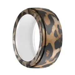 GENERICO - Funda silicona elástica para anillo Oura y Galaxy diseño MANCHAS Talla 10