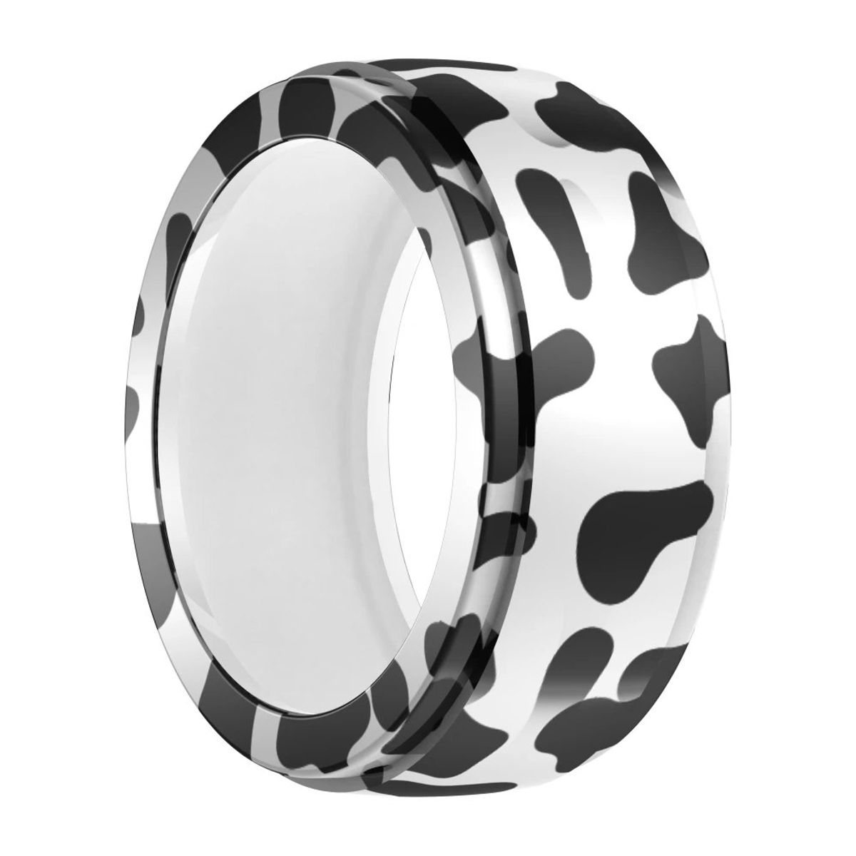 GENERICO - Funda silicona elástica para anillo Oura y Galaxy diseño ANIMAL Talla 14