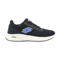 Zapatilla Running Juvenil - Challenge Negra Azul - Negro