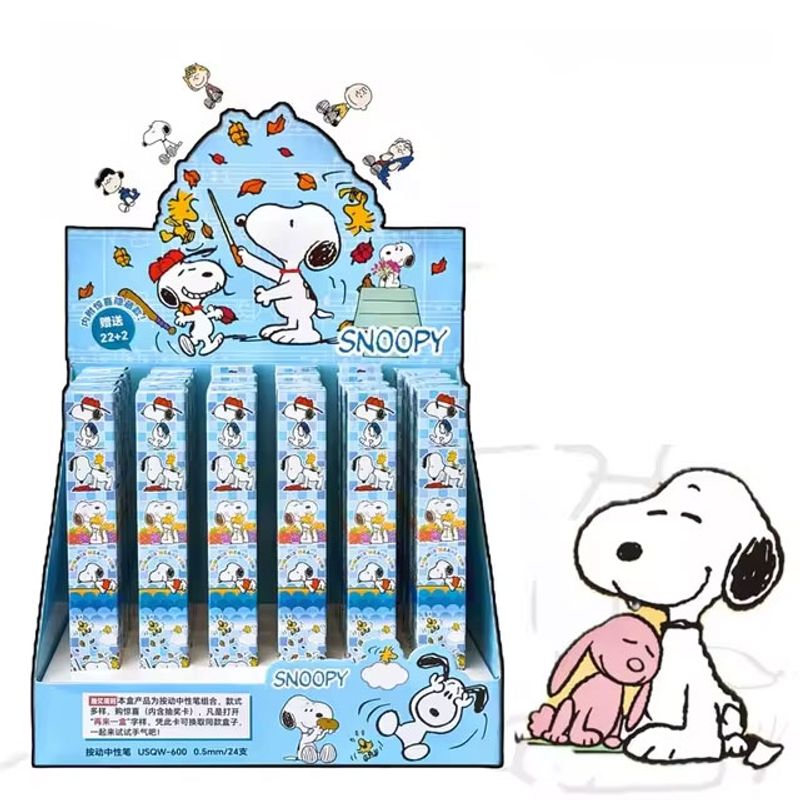 GENERICO - Mystery Pens Snoopy! 8 Diseños diferentes!