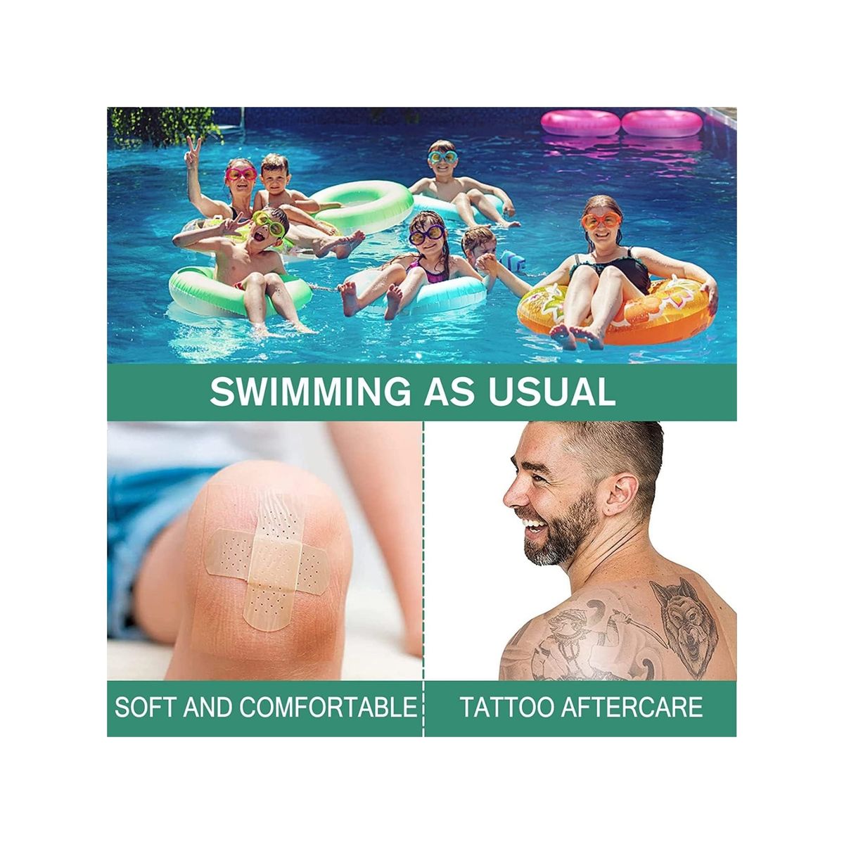 ZG STORE - Parche Para Tatuaje Film Protector 15cm X 1m Transparente