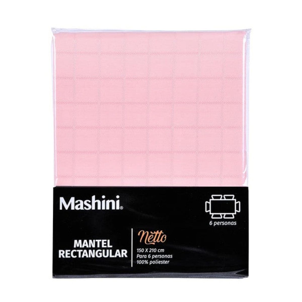 MASHINI - Mantel Rectangular 150x210 Netto