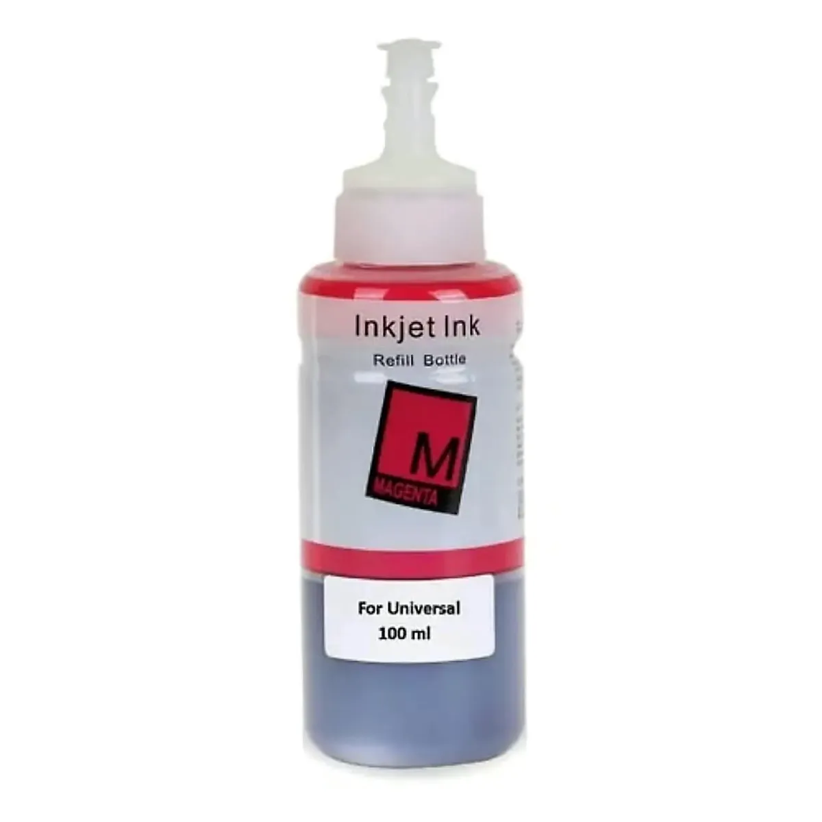 LOGIC - Tinta Universal Color Magenta Para Impresoras Epson-Canon-HP-Brother