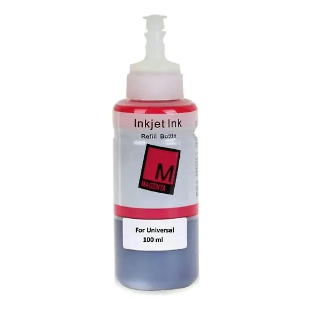 LOGIC - Tinta Universal Color Magenta Para Impresoras Epson-Canon-HP-Brother