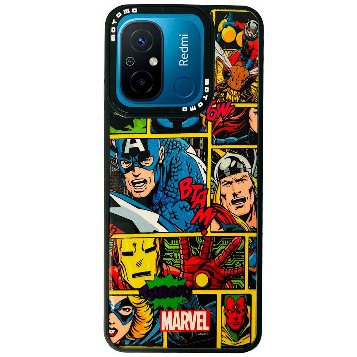 JOIGO - Carcasa Para Xiaomi Redmi Note 12 Marvel Los Vengadores