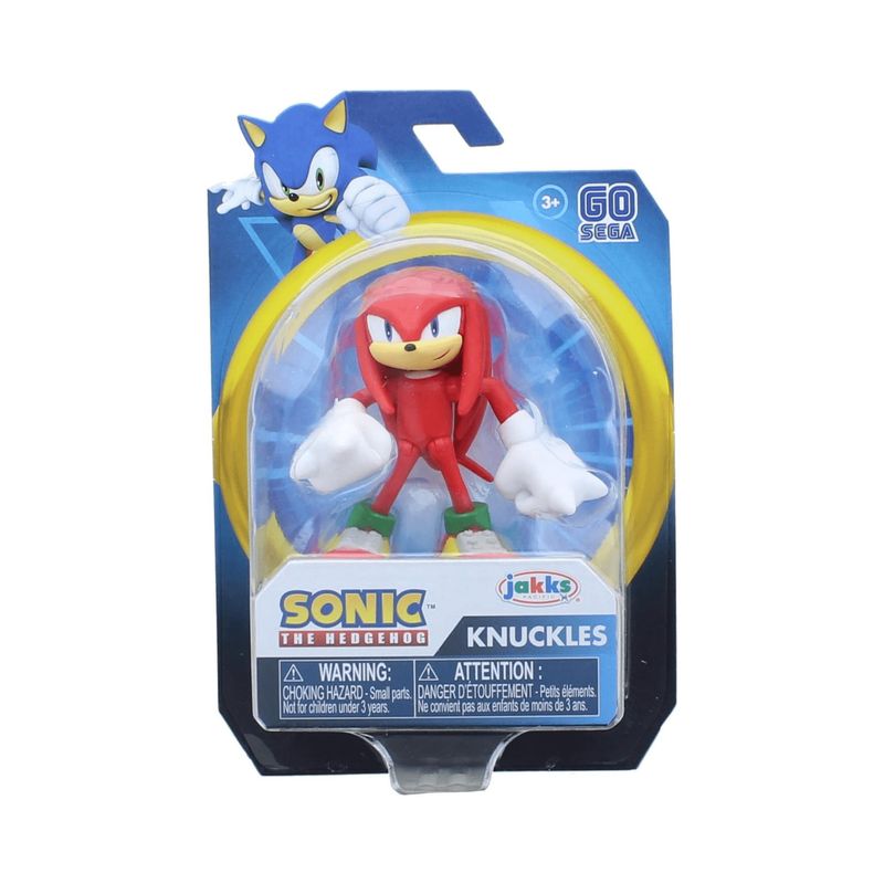 JAKKS PACIFIC - Figura Knuckles 7 Cm Articulado