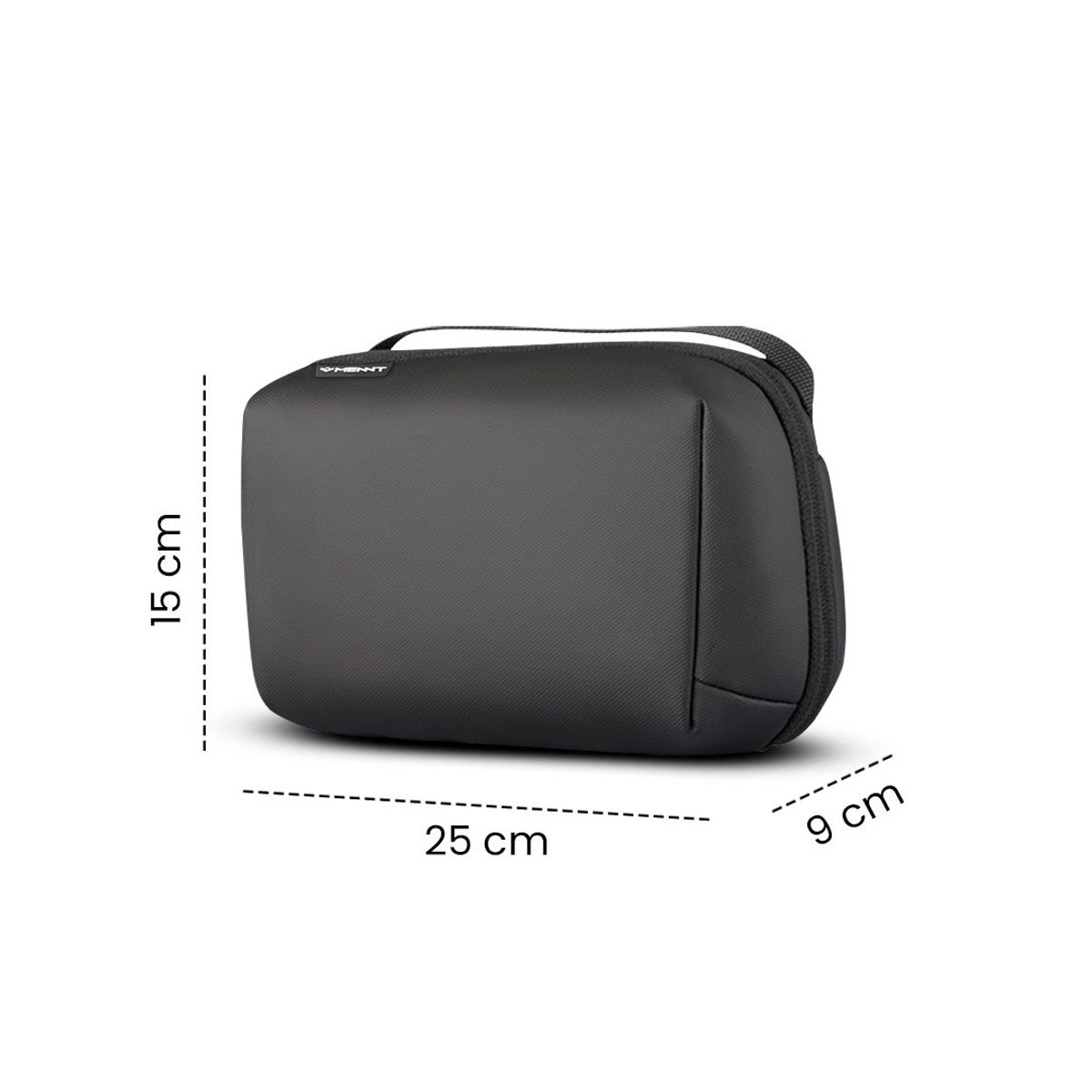 MENNT - Bolso Neceser Organizador Impermeable Negro Mennt