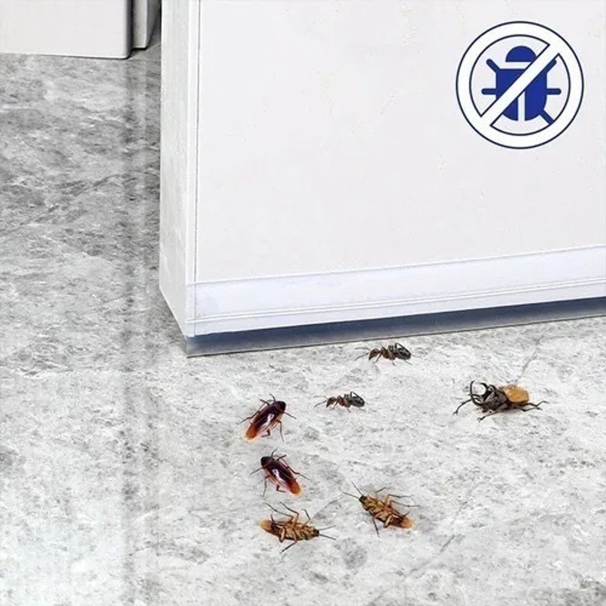 GENERICO - Cinta Aislante Silicona Para Puertas Ventanas Ducha