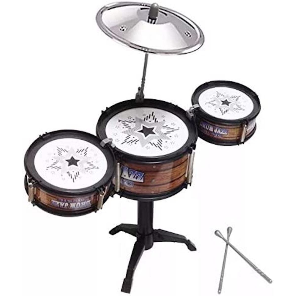 GENERICO - Mini Juego De Batería Musical Infantil Jazz Drum Niña Niños