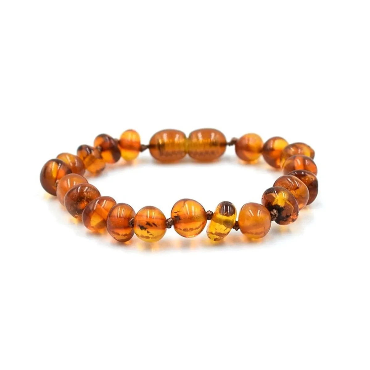 GENERICO - Pulsera Infantil de Ámbar Báltico Certificado