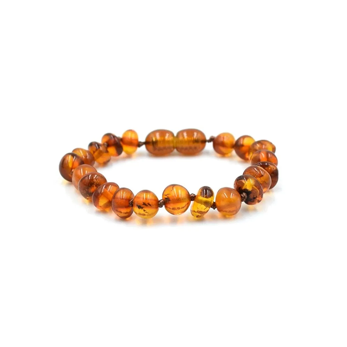 GENERICO - Pulsera Infantil de Ámbar Báltico Certificado