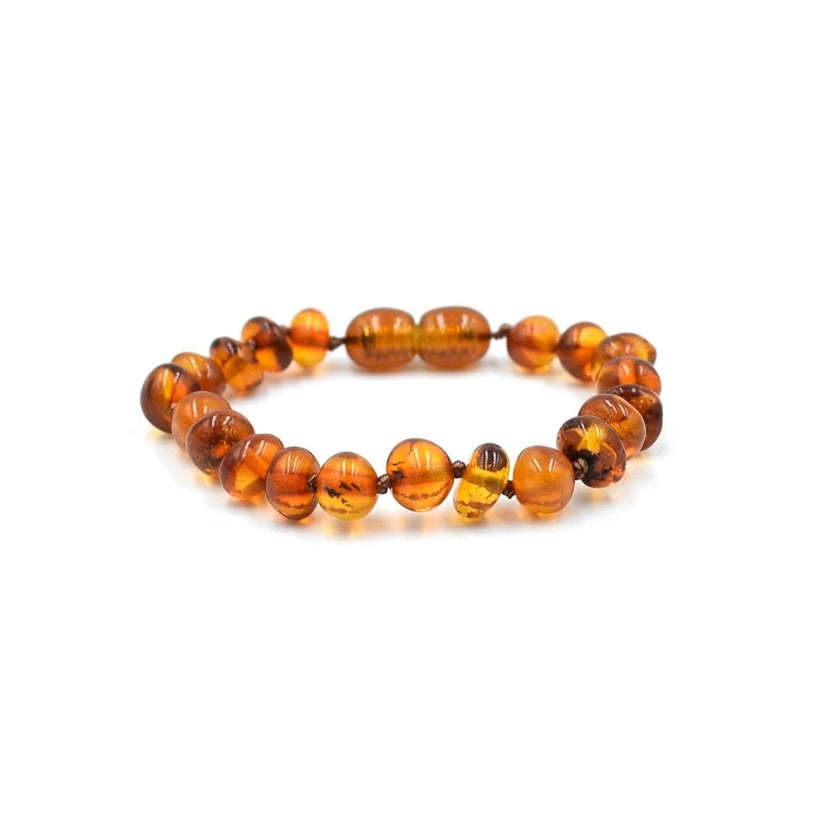 GENERICO - Pulsera Infantil de Ámbar Báltico Certificado