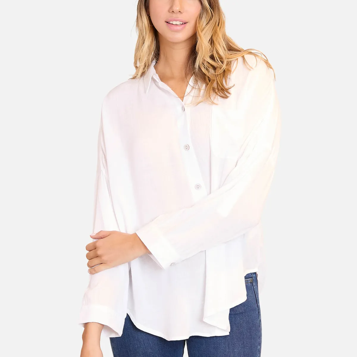 MAUI AND SONS - Blusa M/L Heaven Blanco Mujer Maui And Sons