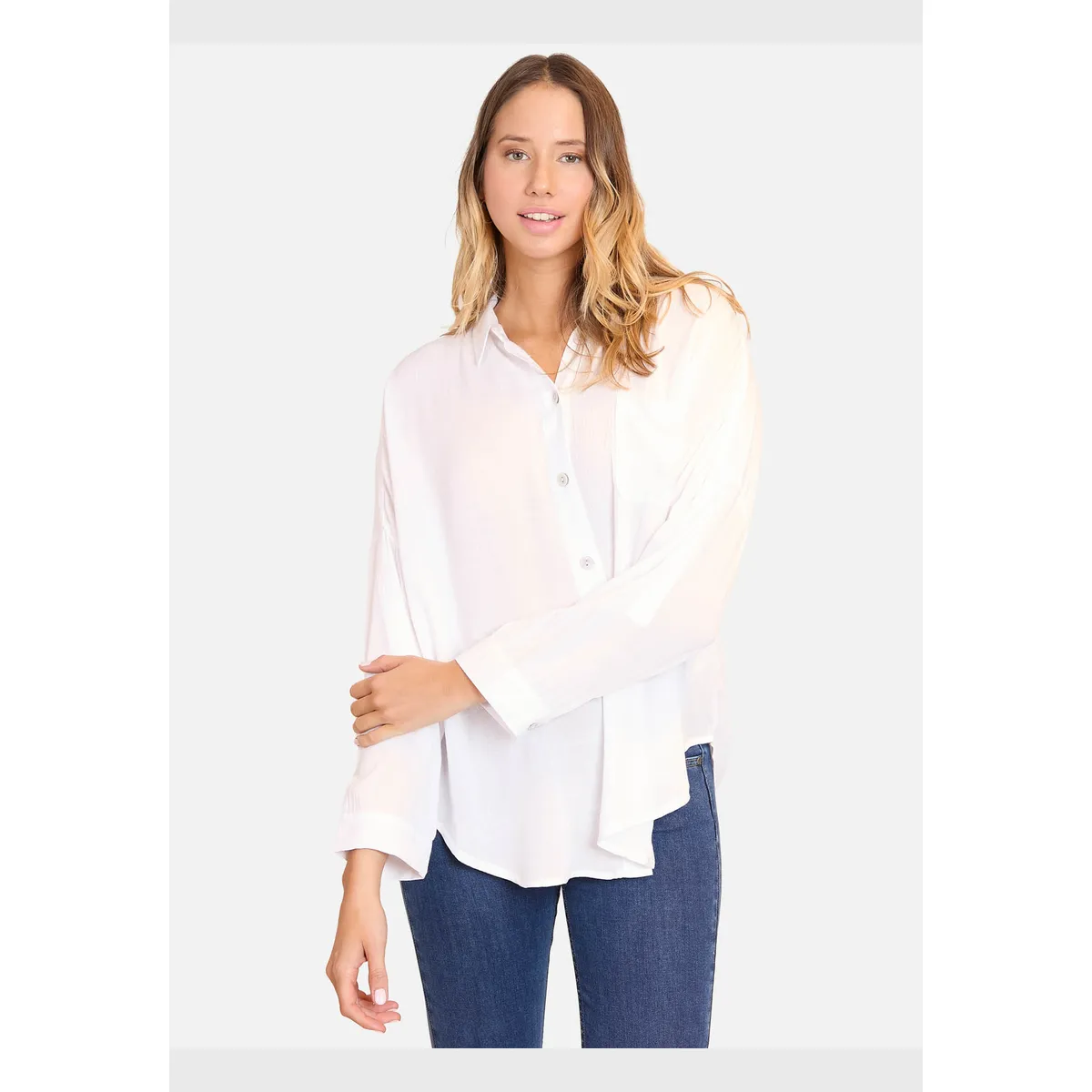 MAUI AND SONS - Blusa M/L Heaven Blanco Mujer Maui And Sons