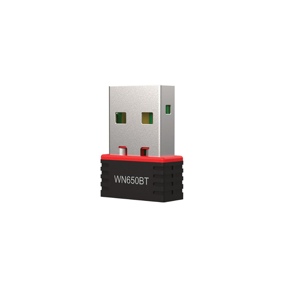 GENERICO - Adaptador USB WIFI 2 EN 1 Dual Band 650MBPS + Bluetooth 4.2