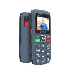 GENERICO - Teléfono celular adulto mayor IPRO senior 4G Botón SOS liberados