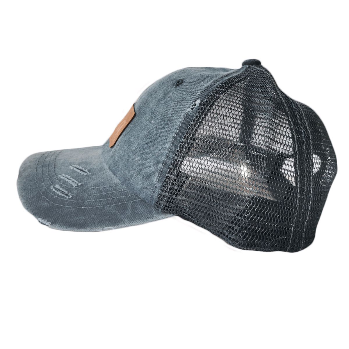 NIBA - Jockey Limited Edition Malla Rasgado Azul Petróleo Niba