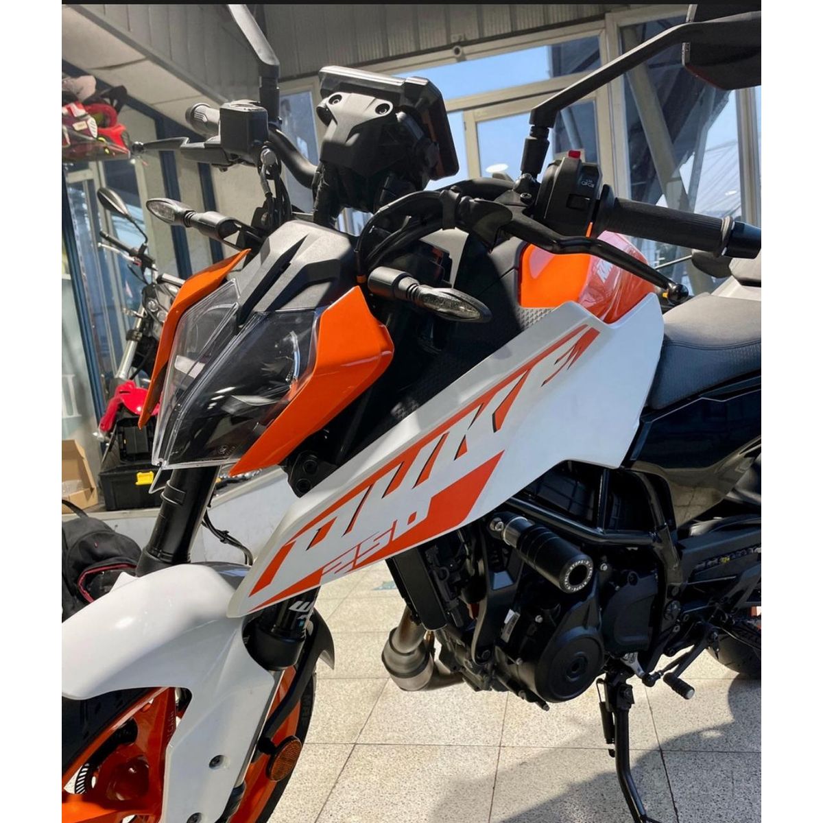 KTM - Topes De Caída Sliders Ktm Duke 250 (2024)