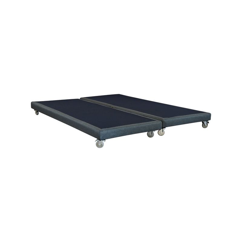 BLOCCARE - Base De Cama 2 plazas L200 cm con ruedas Pyton.Para colchon V.elastico
