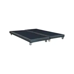 BLOCCARE - Base De Cama 2 plazas L200 cm con ruedas Pyton.Para colchon V.elastico