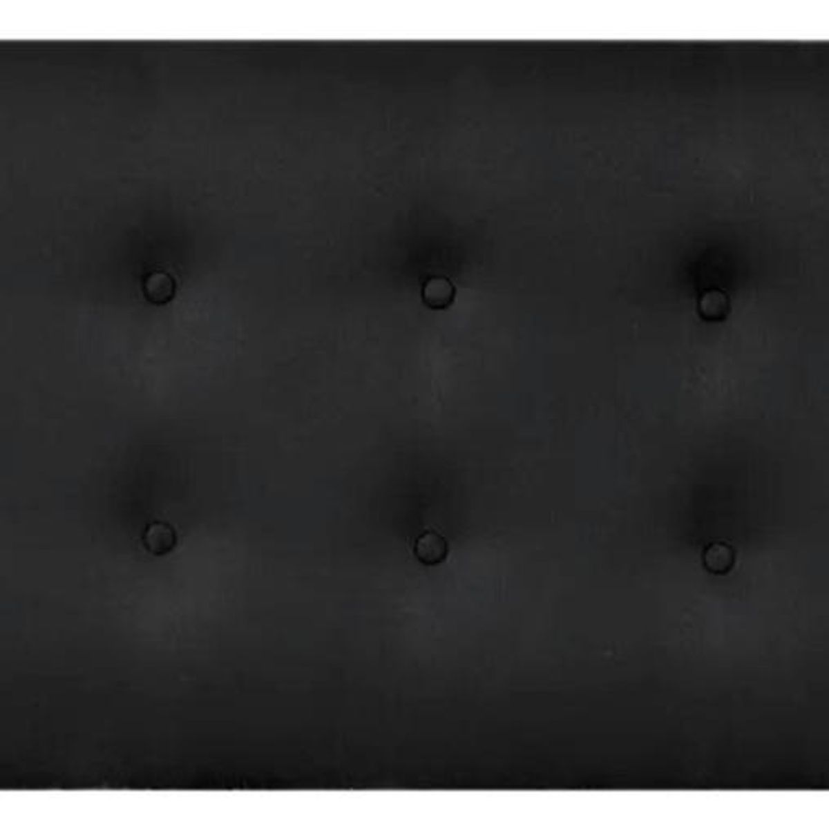 IMPORTCLICK - Respaldo Elegante Super King Capitone Gris Oscuro Lino Botones