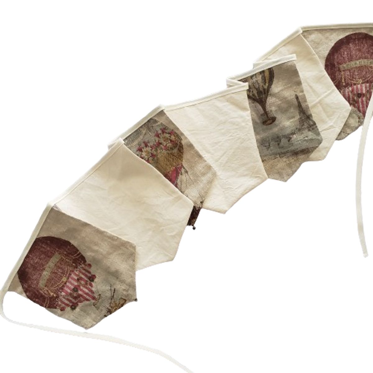 GENERICO - Guirnalda de tela - Deco infantil