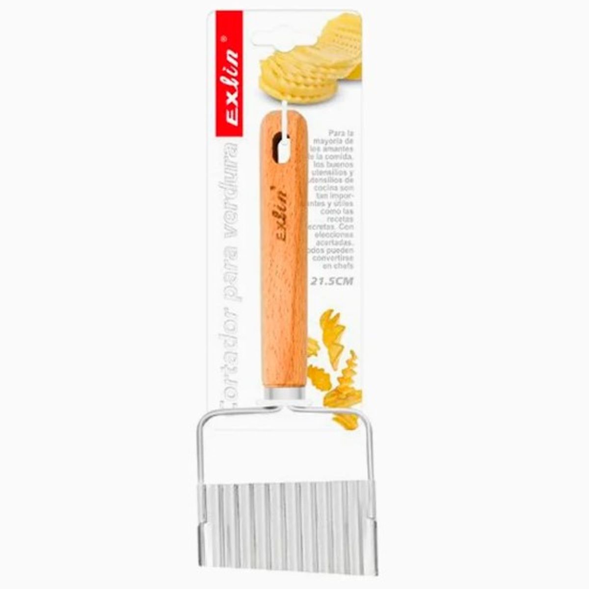 GENERICO - Cortador De Papas Acero Inoxidable 217Cm