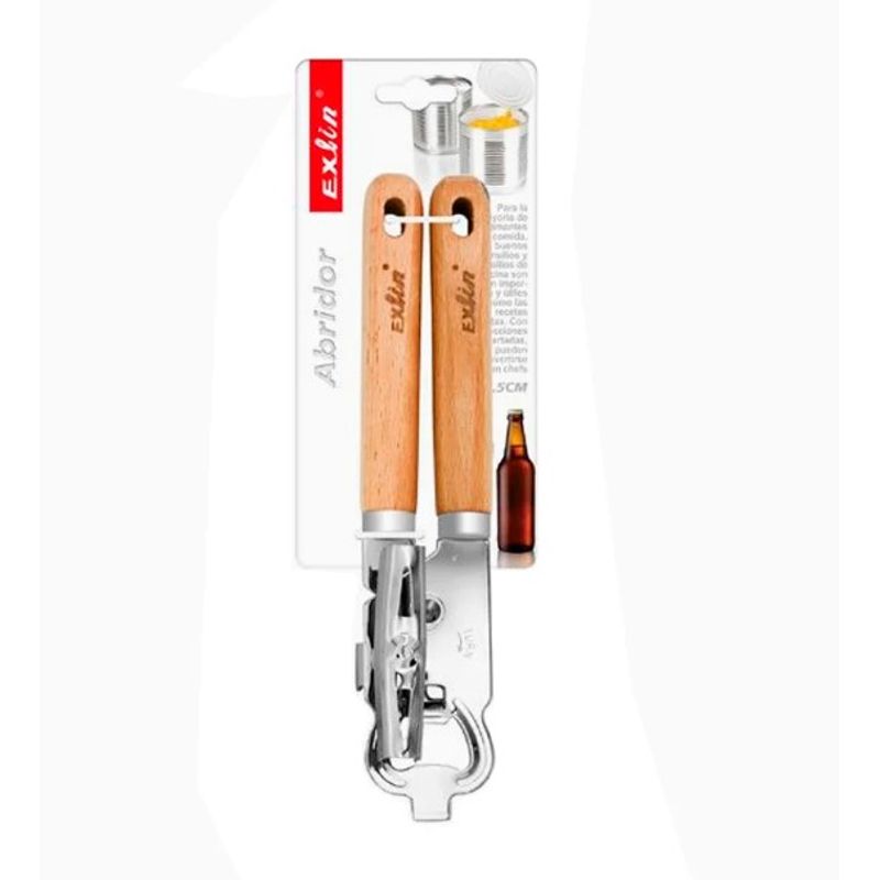 GENERICO - Abridor De Botellas Acero Inoxidable 235Cm