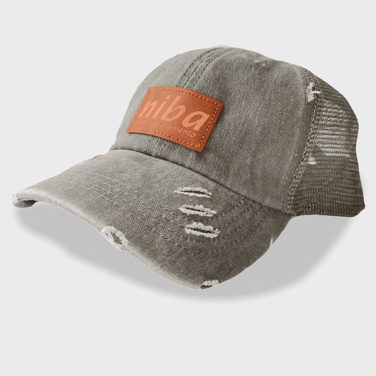 NIBA - Jockey Limited Edition Malla Rasgado Gris Niba