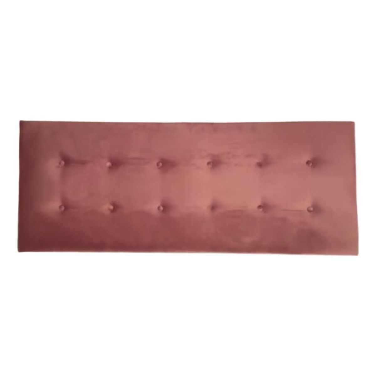 IMPORTCLICK - Respaldo Elegante King Capitone 180x60 CM Palo Rosa Felpa Botones - Palo Rosa