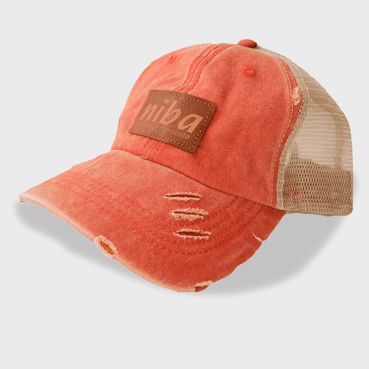 NIBA - Jockey Limited Edition Malla Rasgado Naranjo Niba