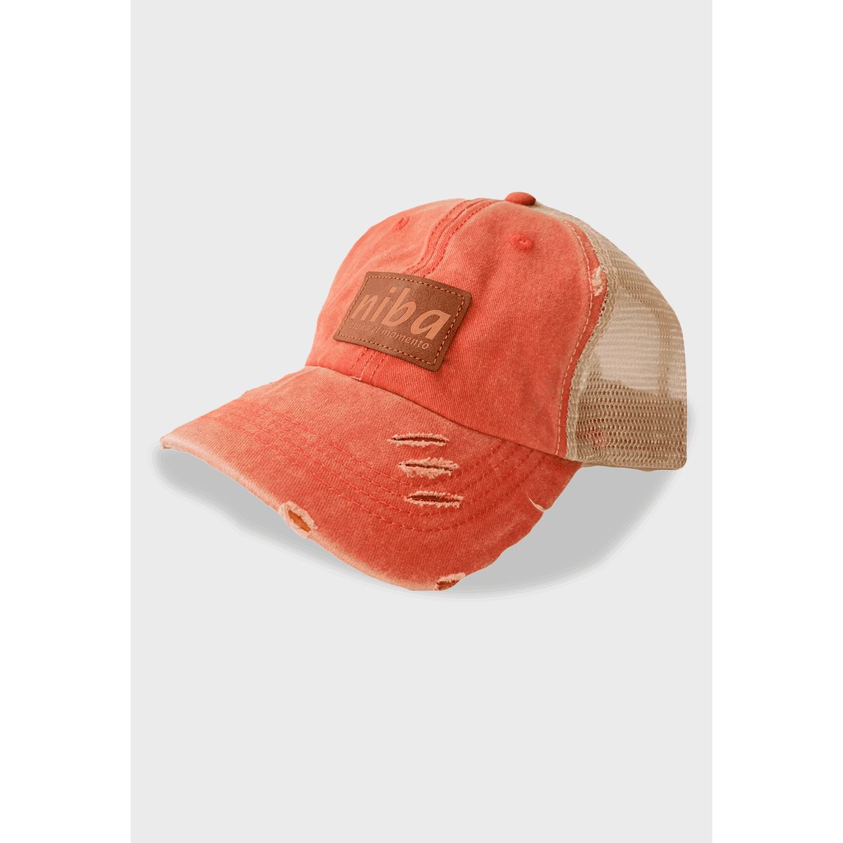 NIBA - Jockey Limited Edition Malla Rasgado Naranjo Niba